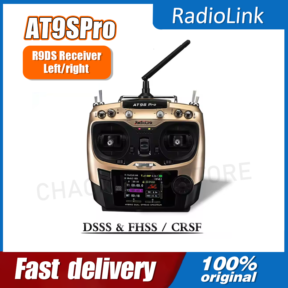 Drone Racing Transmitter - Radiolink AT9SPro 12CH 2.4G DSSS FHSS