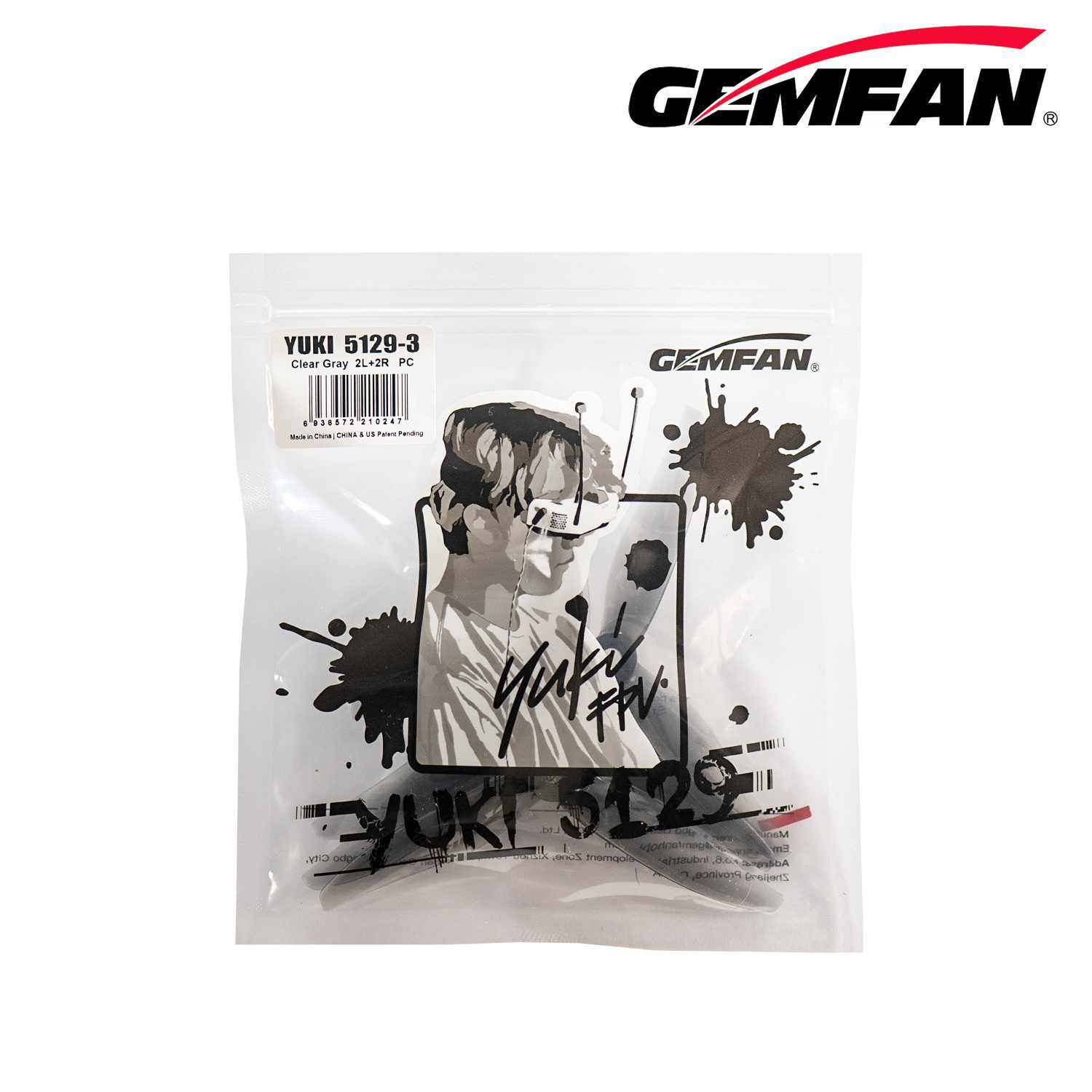 Drone Racing Propeller - Gemfan 5129 5 pouces 3 pales/tri-lames